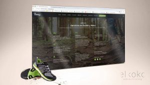 Diseño web para evento deportivo trail